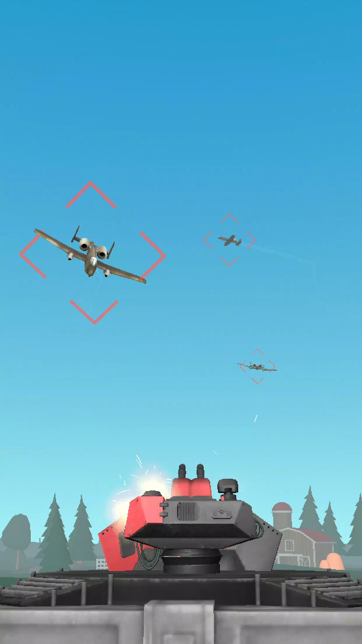 Air Defense: Airplane Shooting for PC screenshot 1