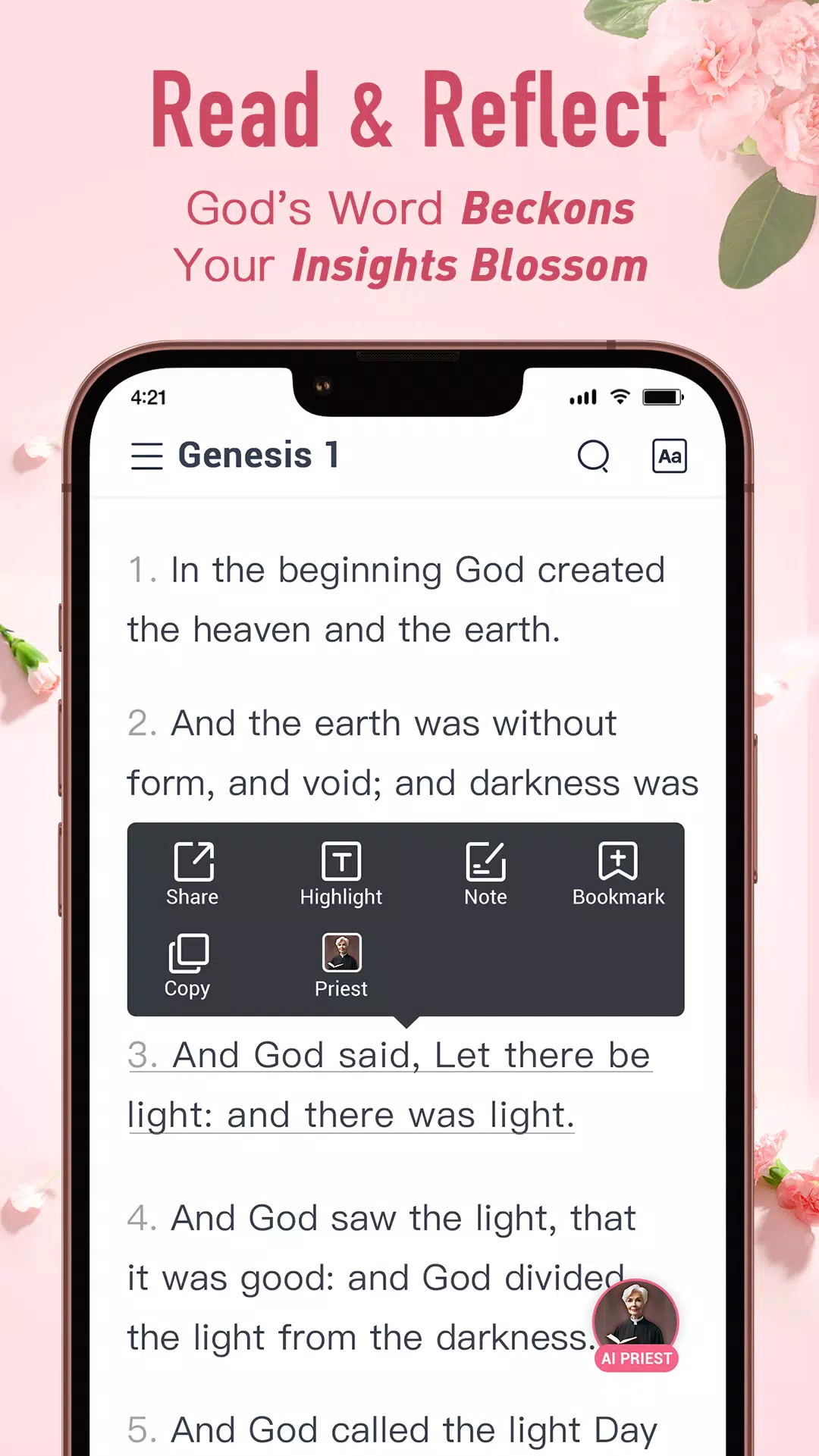 Pray Daily - KJV Bible & Verse for PC screenshot 3