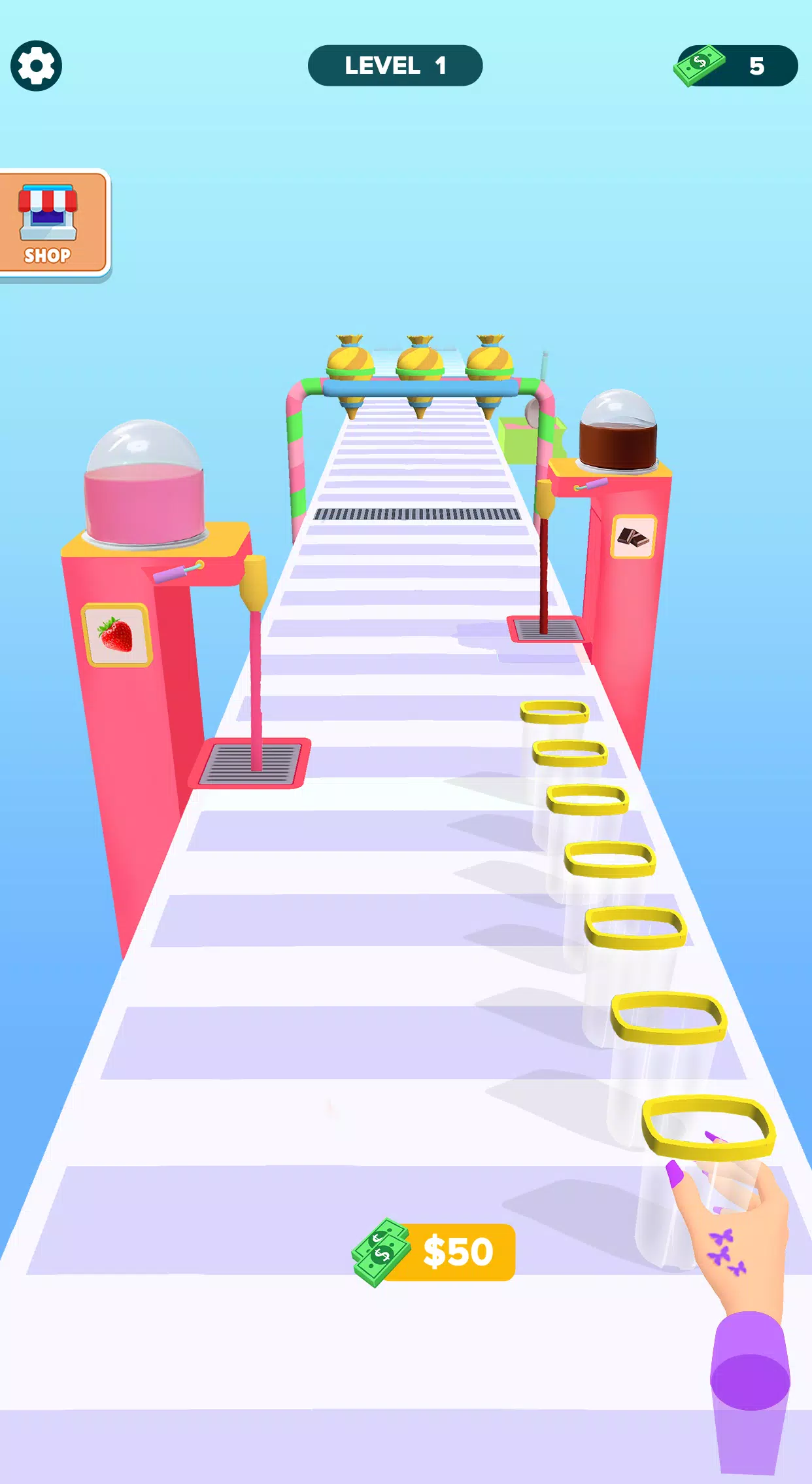 Ice Cream Stack Runner Games for PC screenshot 2