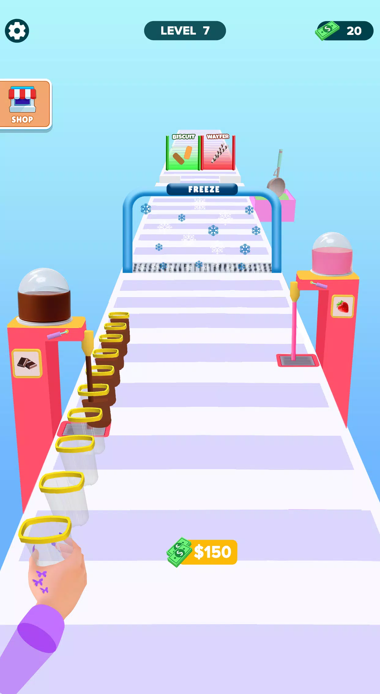 Ice Cream Stack Runner Games for PC screenshot 3