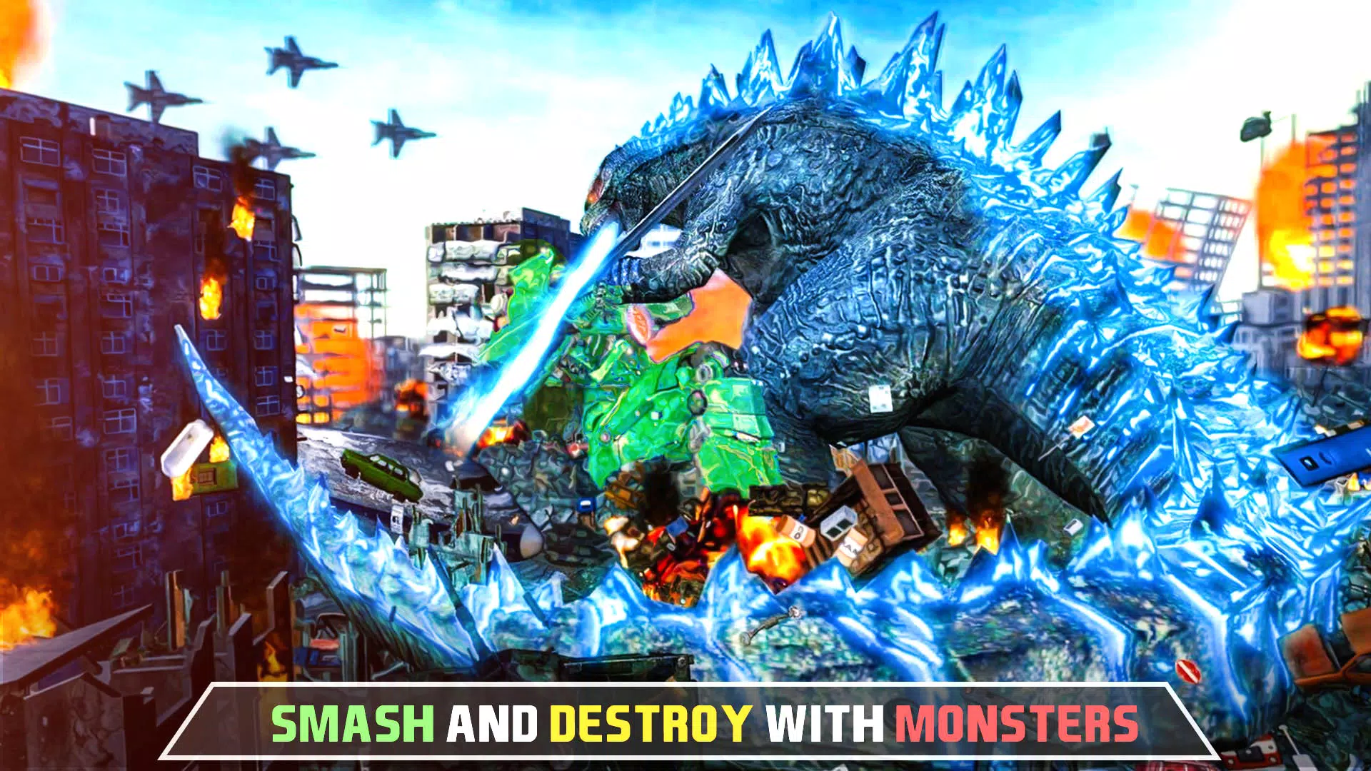 Monster City Destruction Games for PC screenshot 1