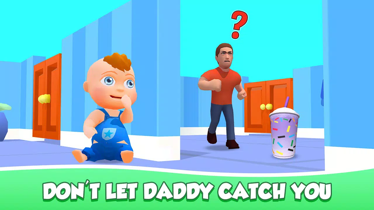 Hide From Daddy: Little Escape for PC screenshot 1