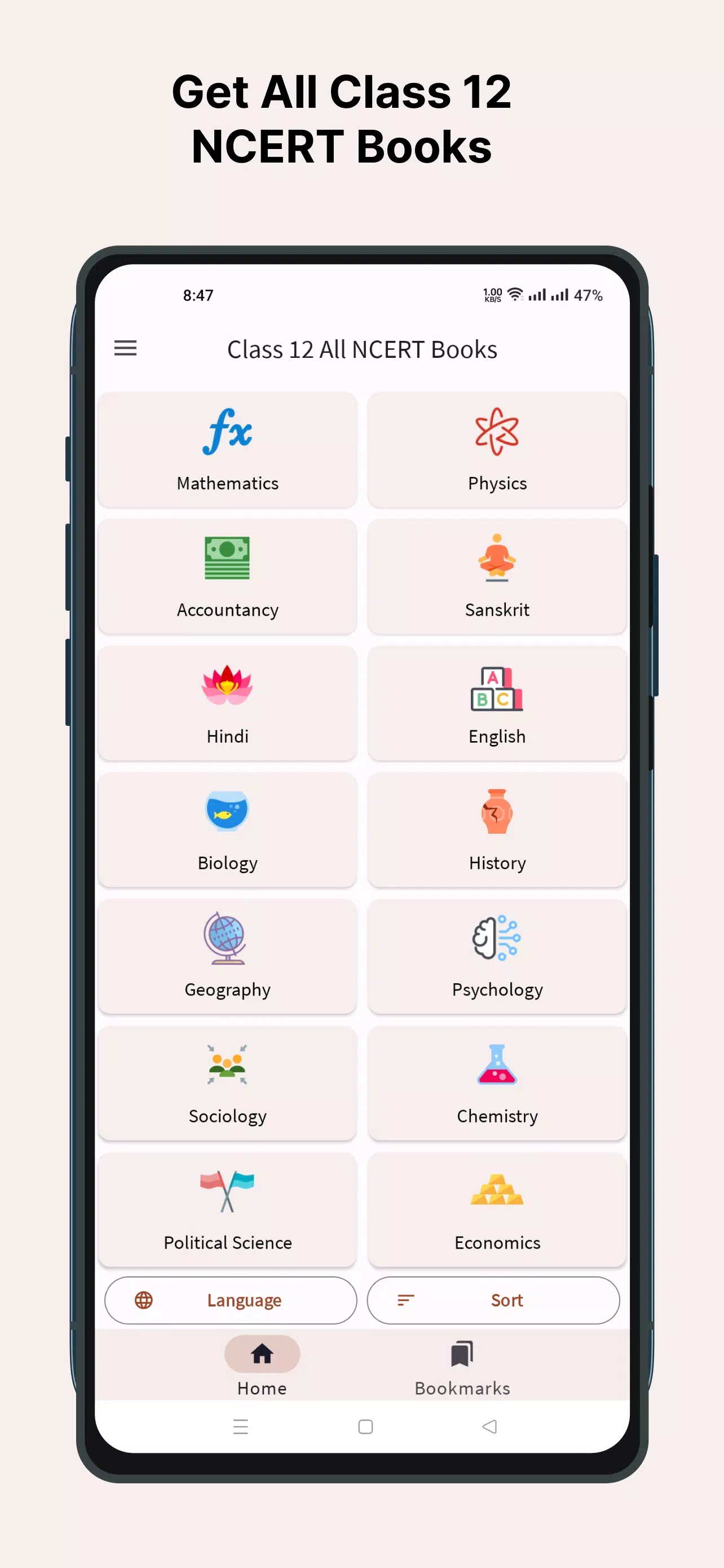 Class 12 NCERT Books for PC screenshot 1