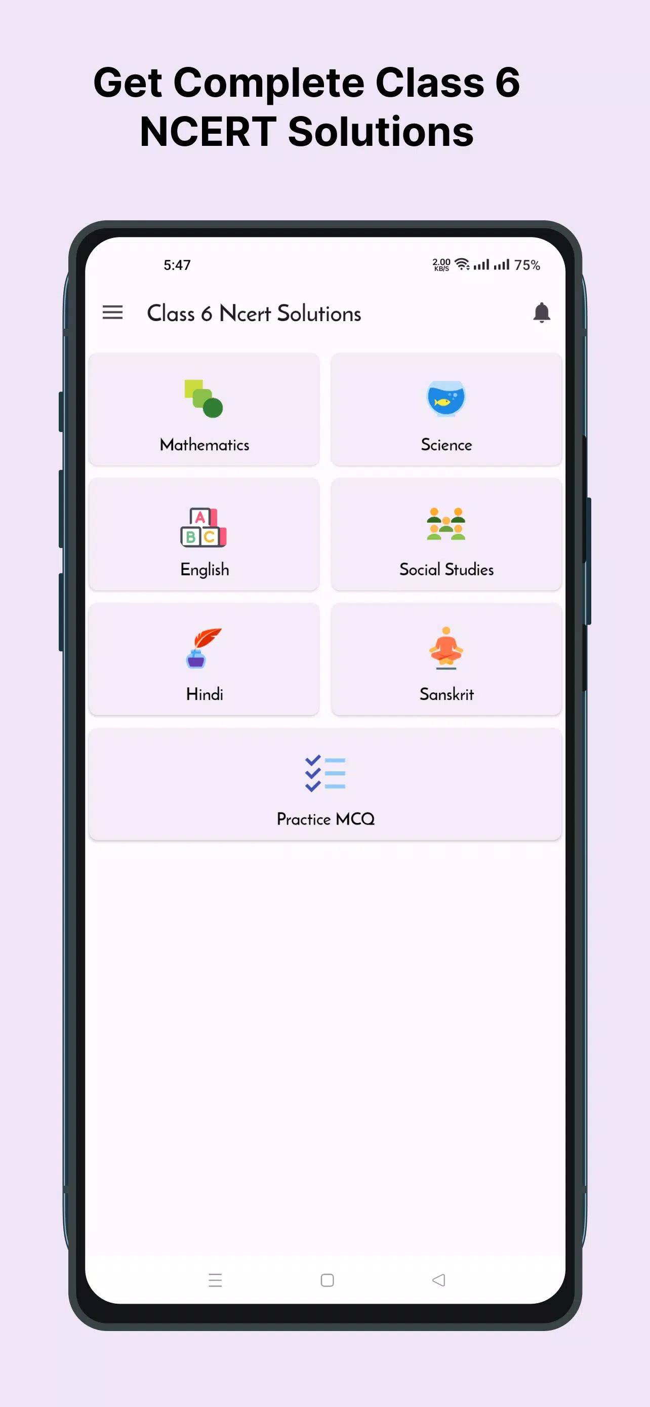 Class 6 Solutions for PC screenshot 1