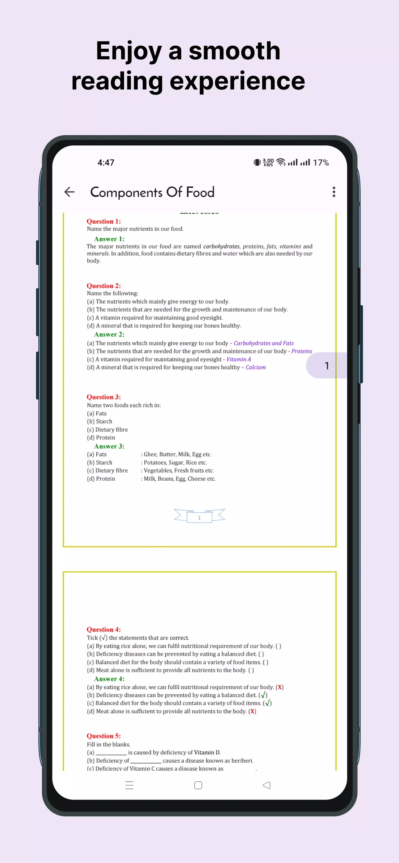 Class 6 Solutions for PC screenshot 3