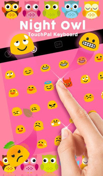 Night Owl Keyboard Theme for PC screenshot 3