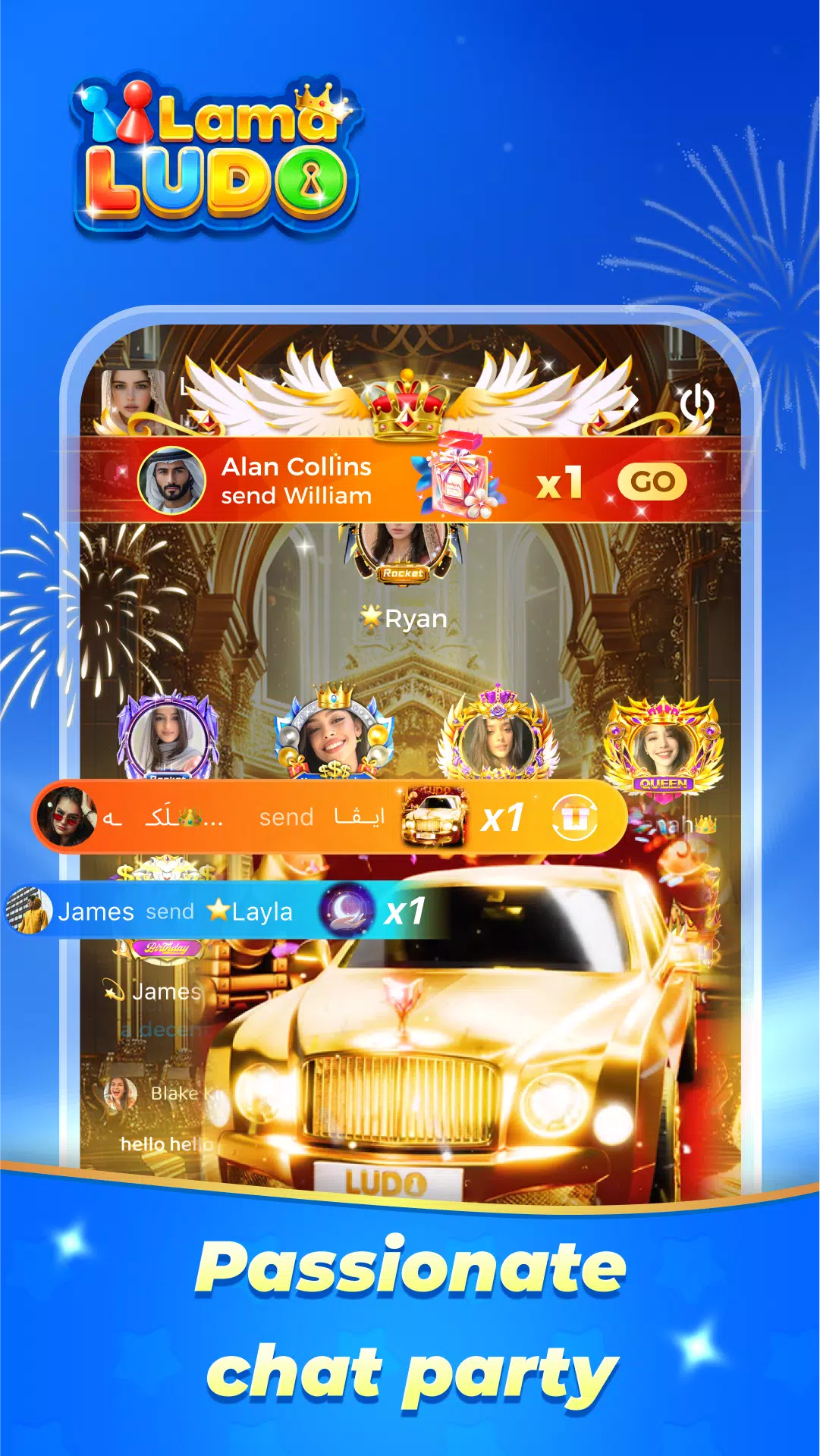 Lama Ludo-Ludo&Chatroom for PC screenshot 2