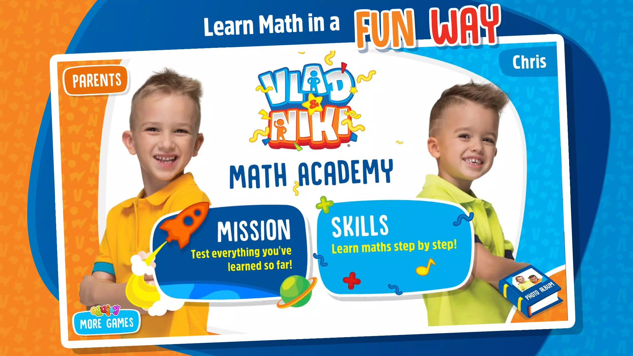 Vlad and Niki - Math Academy for PC screenshot 1