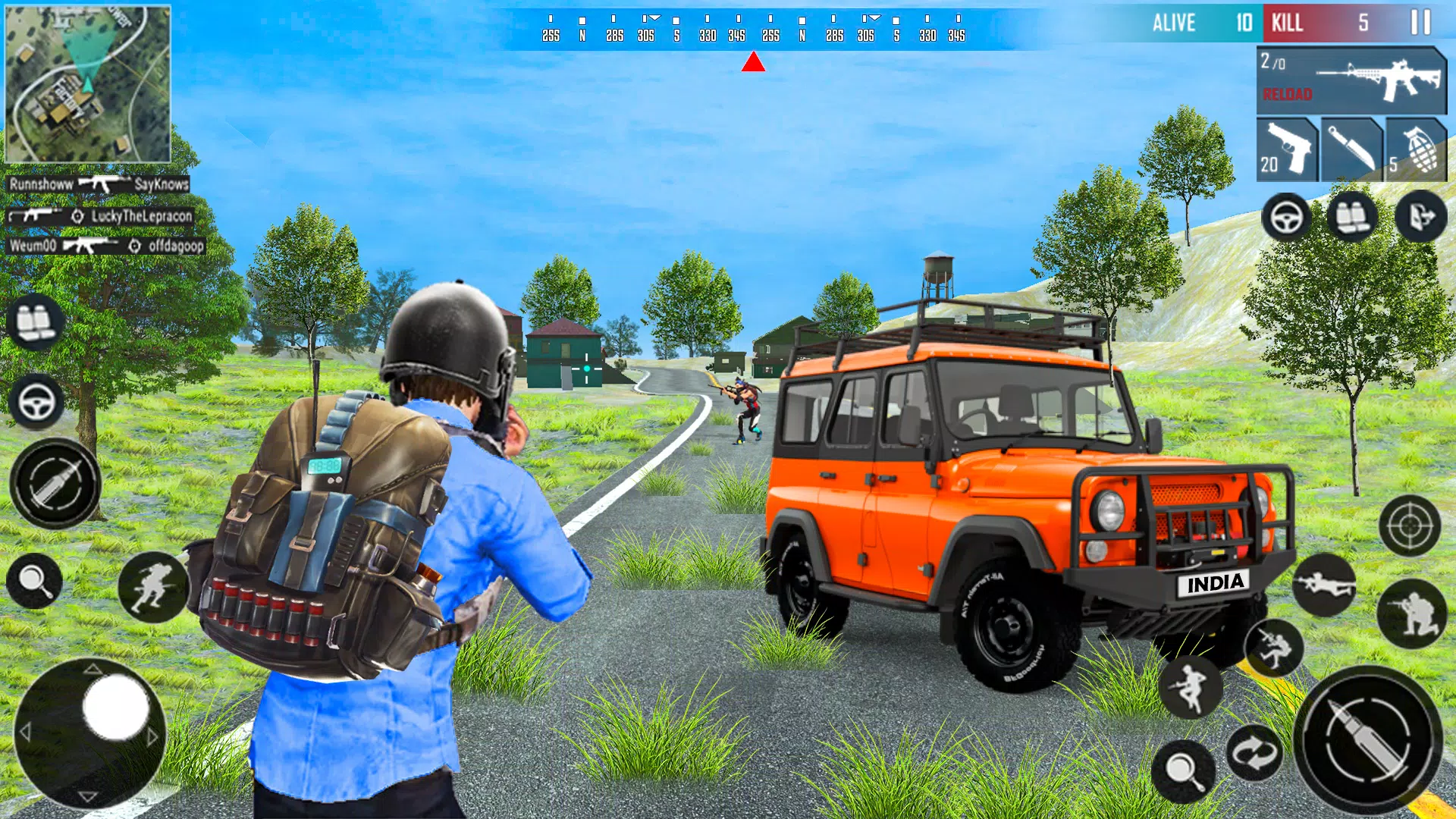 Fps Fire Battlegrounds Offline for PC screenshot 2