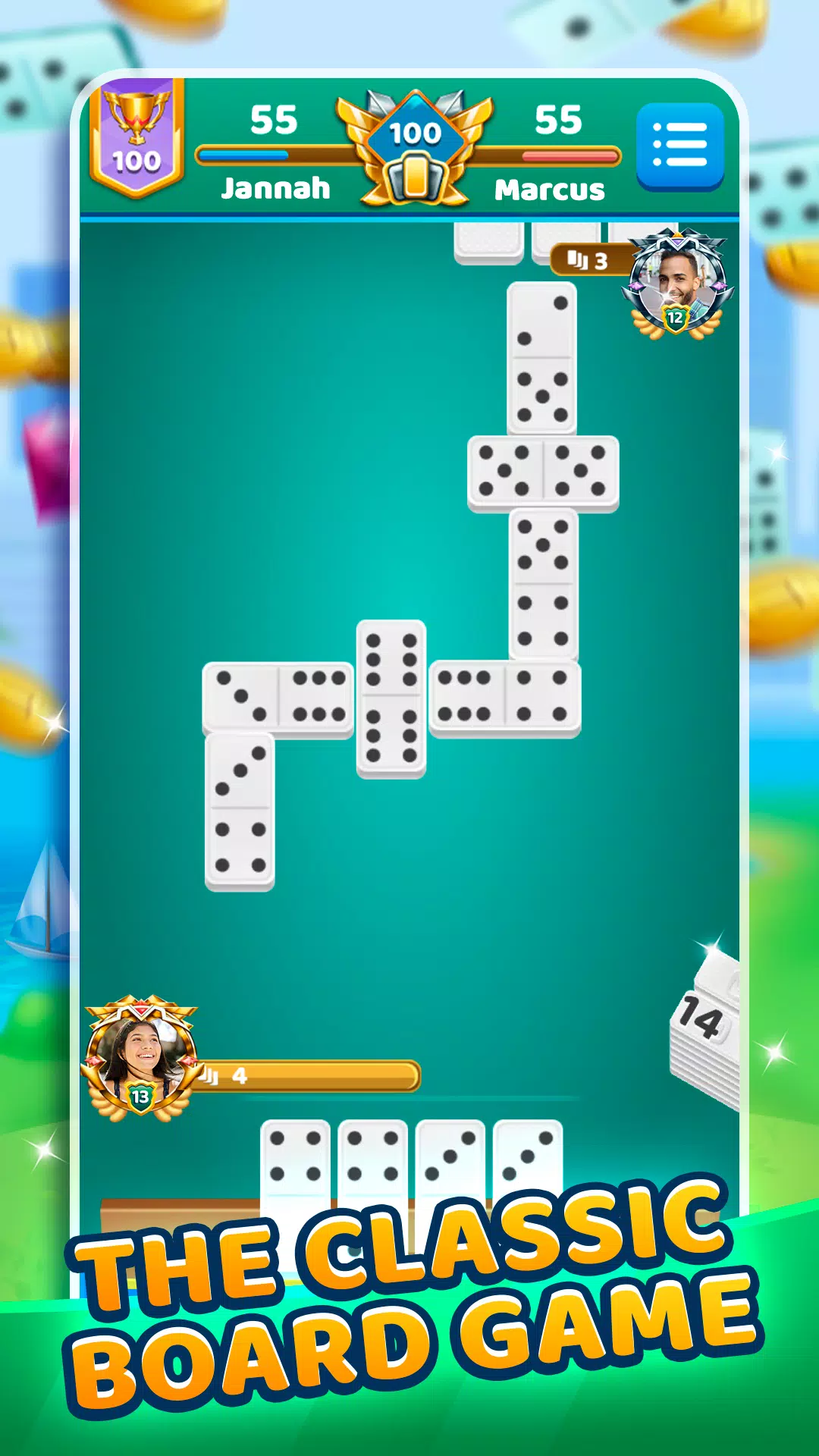 Dominoes Battle for PC screenshot 1