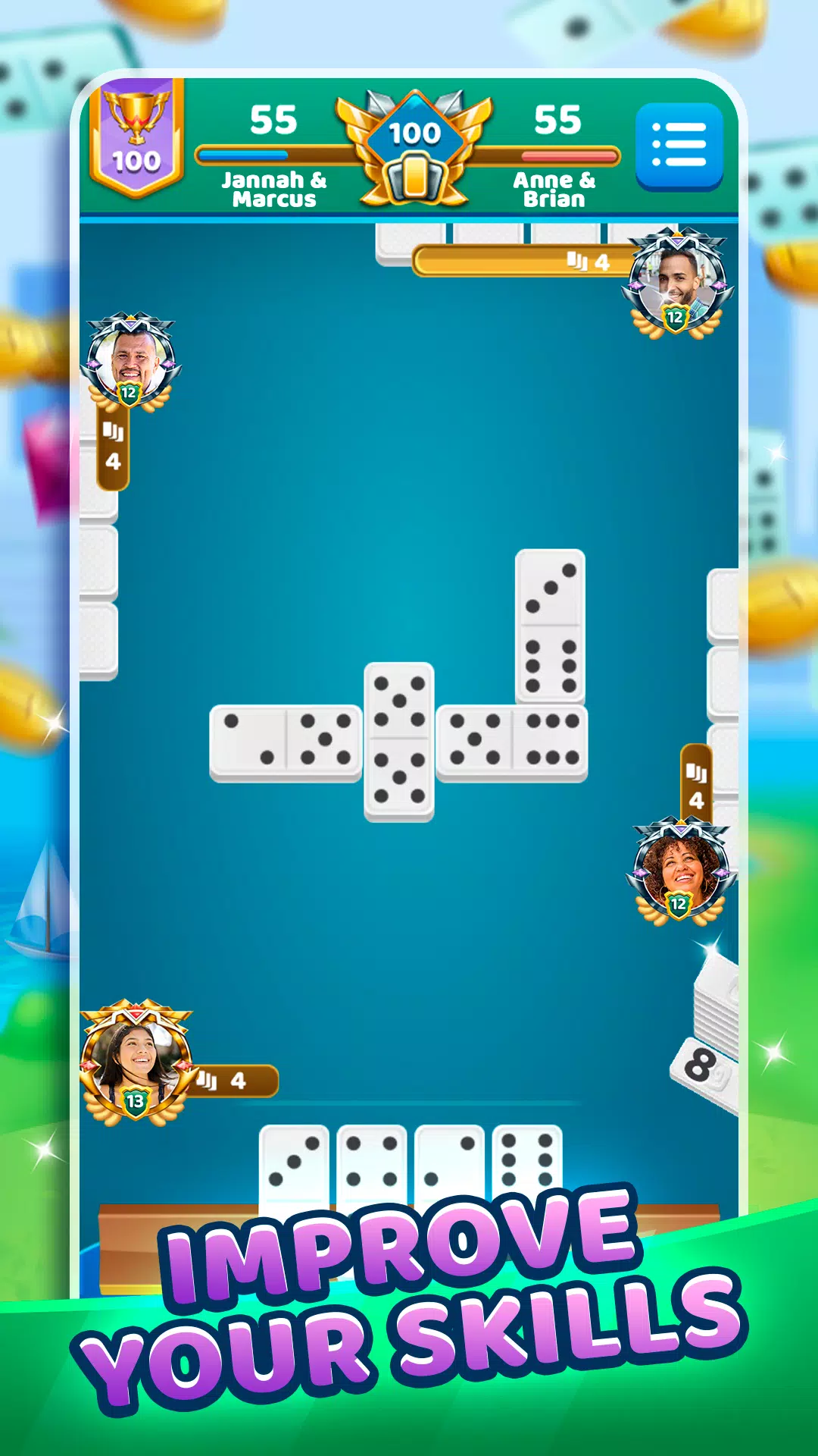Dominoes Battle for PC screenshot 3