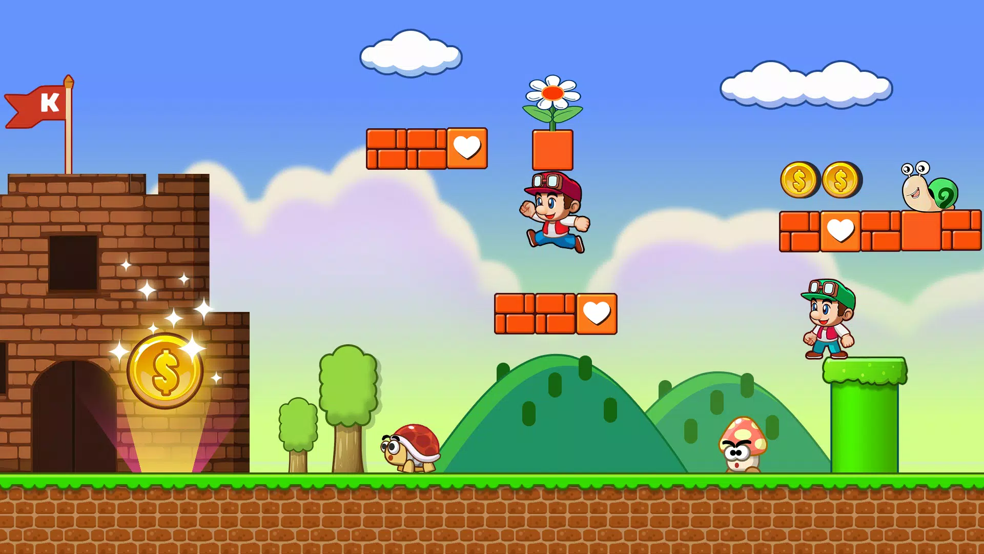 Crazy Kimmy Dash:Super Jump for PC screenshot 1