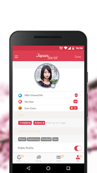 Japan Social- Asian Dating Chat App. Meet Japanese screenshot 2