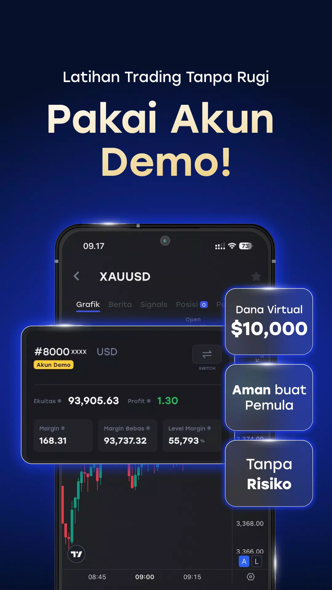HSB - Trading Forex & Emas for PC screenshot 1
