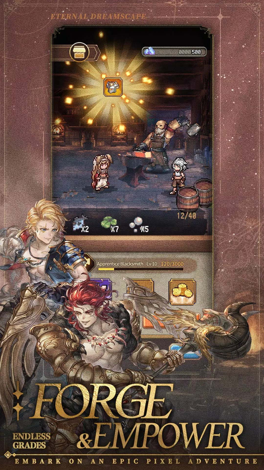 Endless Grades: Pixel Saga for PC screenshot 2