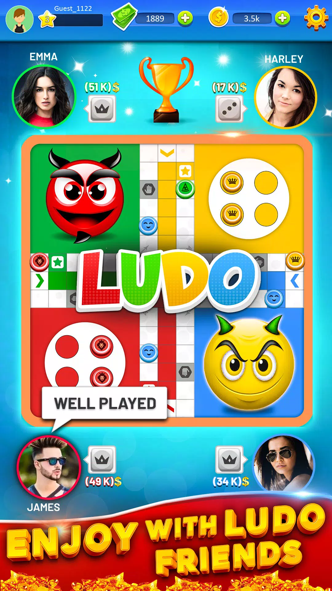 Ludo Luck for PC screenshot 2