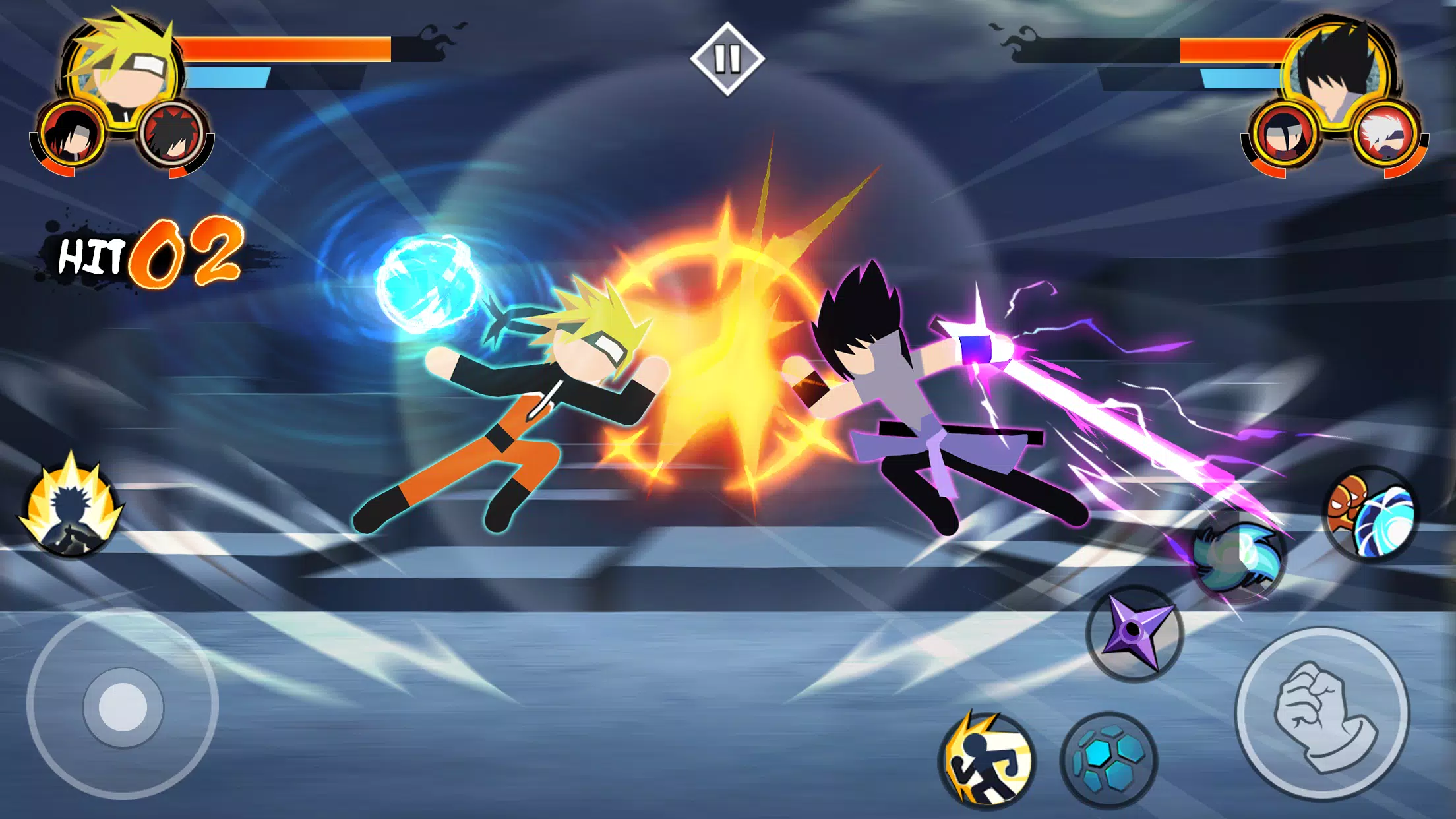 Stick Ninja - 3v3 Battle for PC screenshot 1