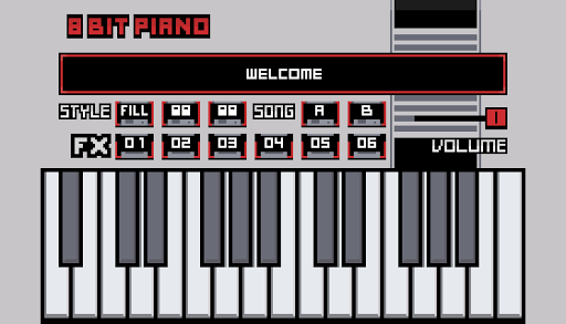 8 Bit Piano for PC screenshot 1