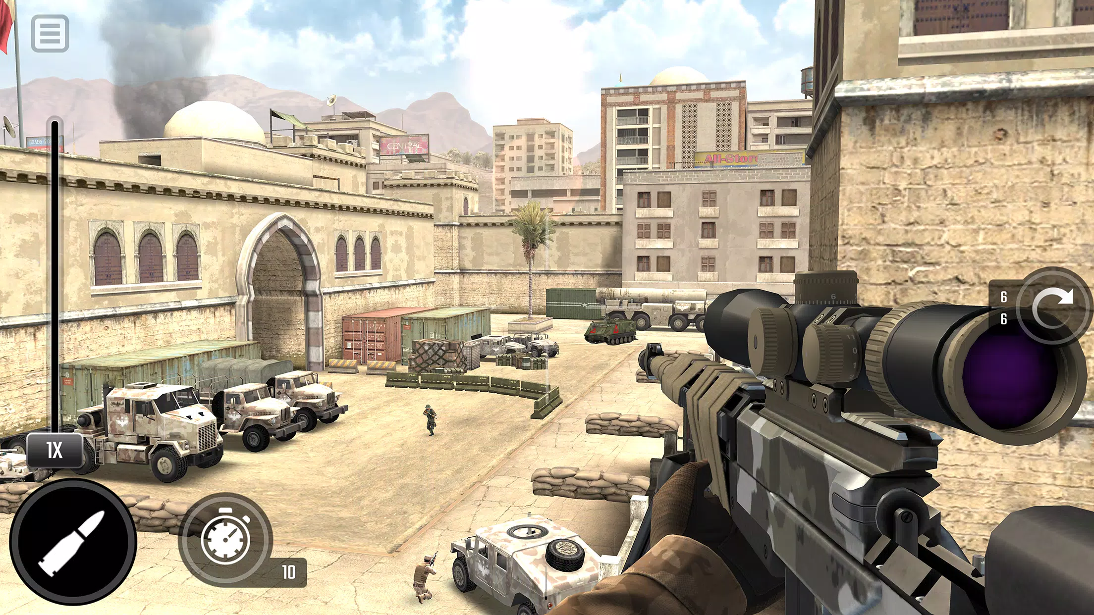 War Sniper for PC screenshot 1