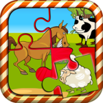 Farm Animals Puzzle For Kids for PC