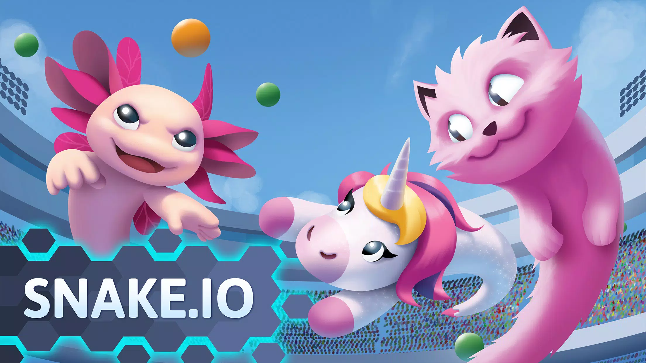 Snake.io NETFLIX for PC screenshot 1