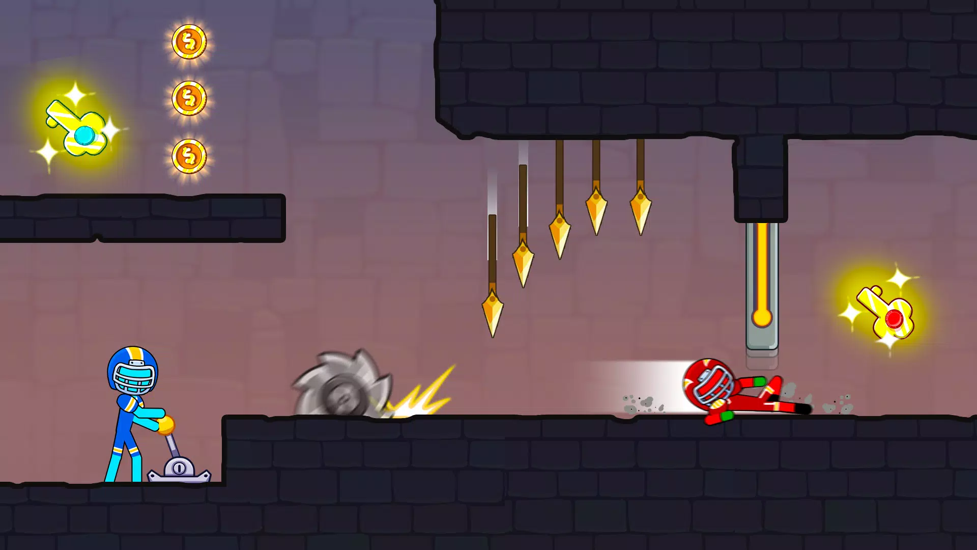 Stick Red boy and Blue girl for PC screenshot 1