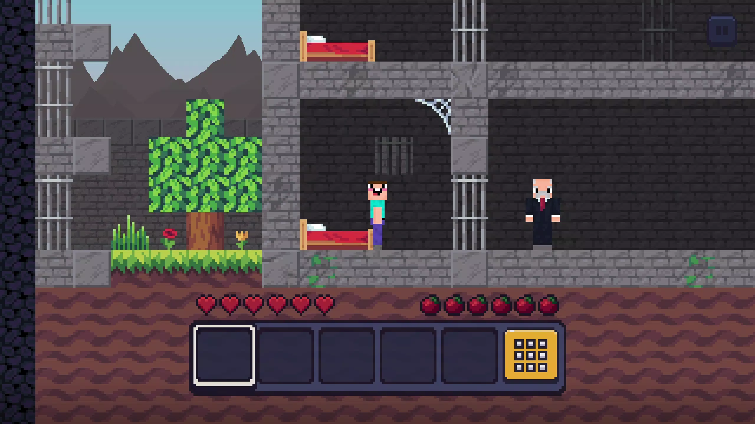 Noob Miner: Escape from prison for PC screenshot 1