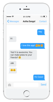 iFake SMS for PC screenshot 1