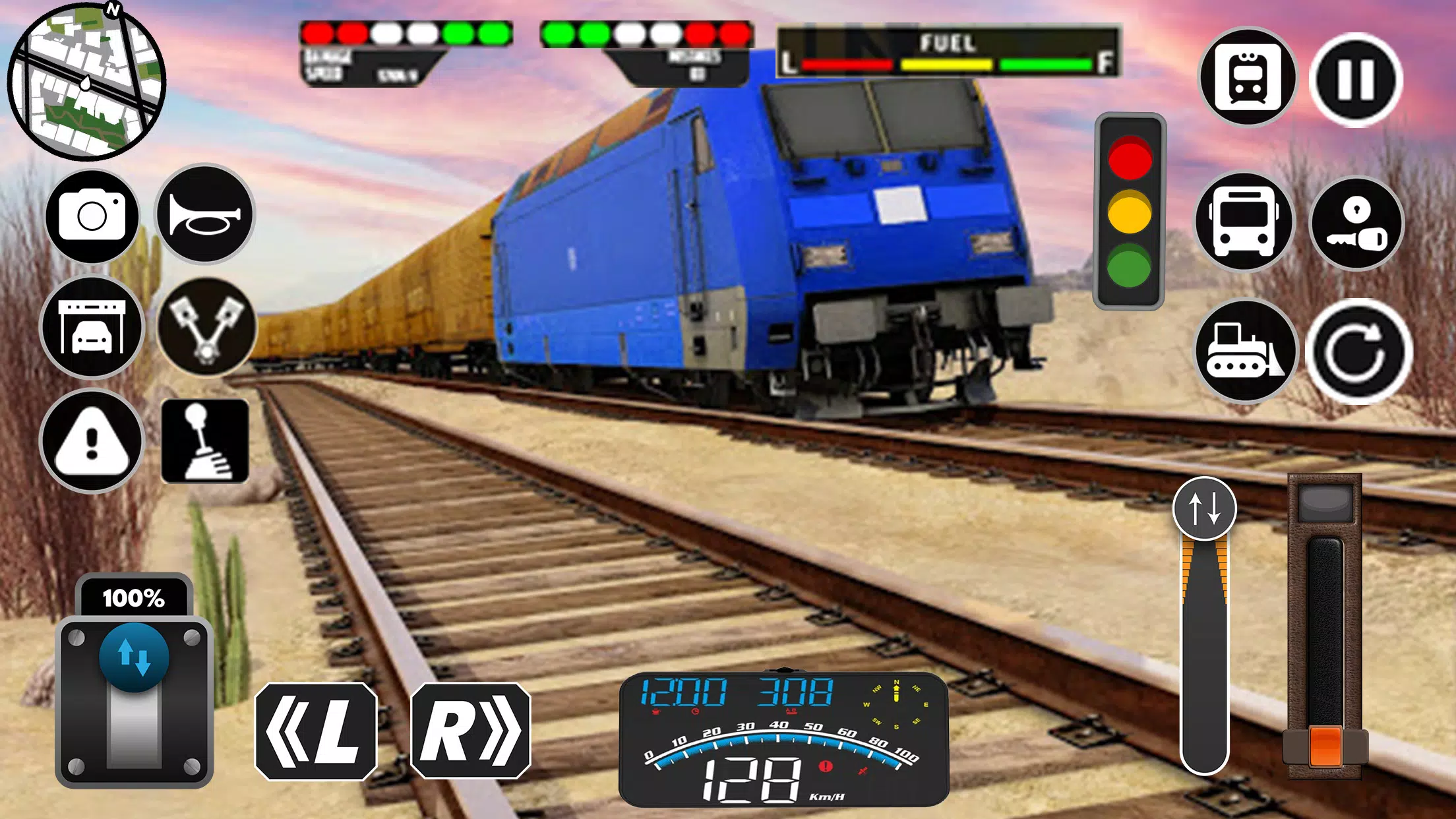 City Train Driver Simulator 3D for PC screenshot 2