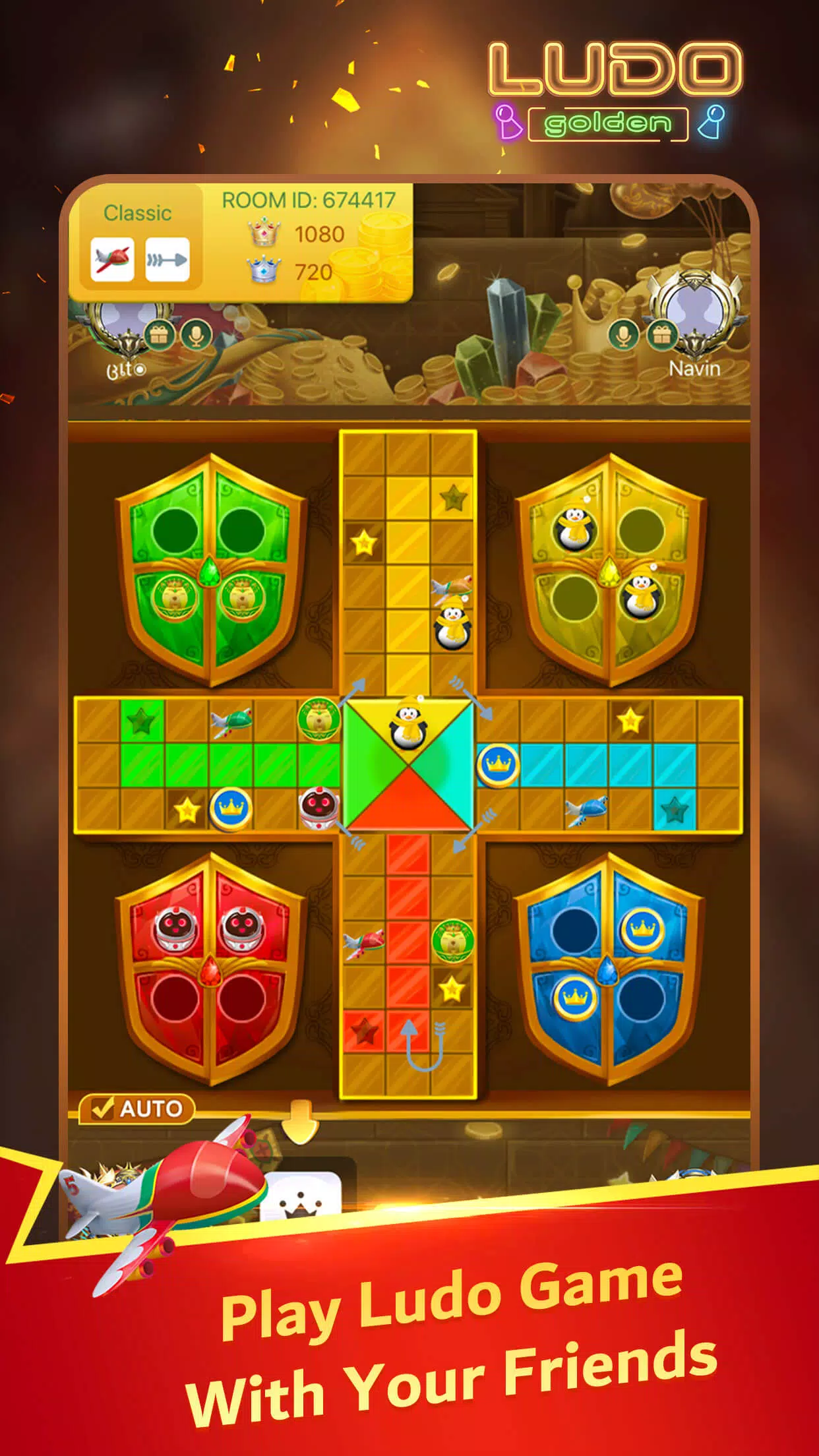 Golden Ludo-Ludo&Party for PC screenshot 1