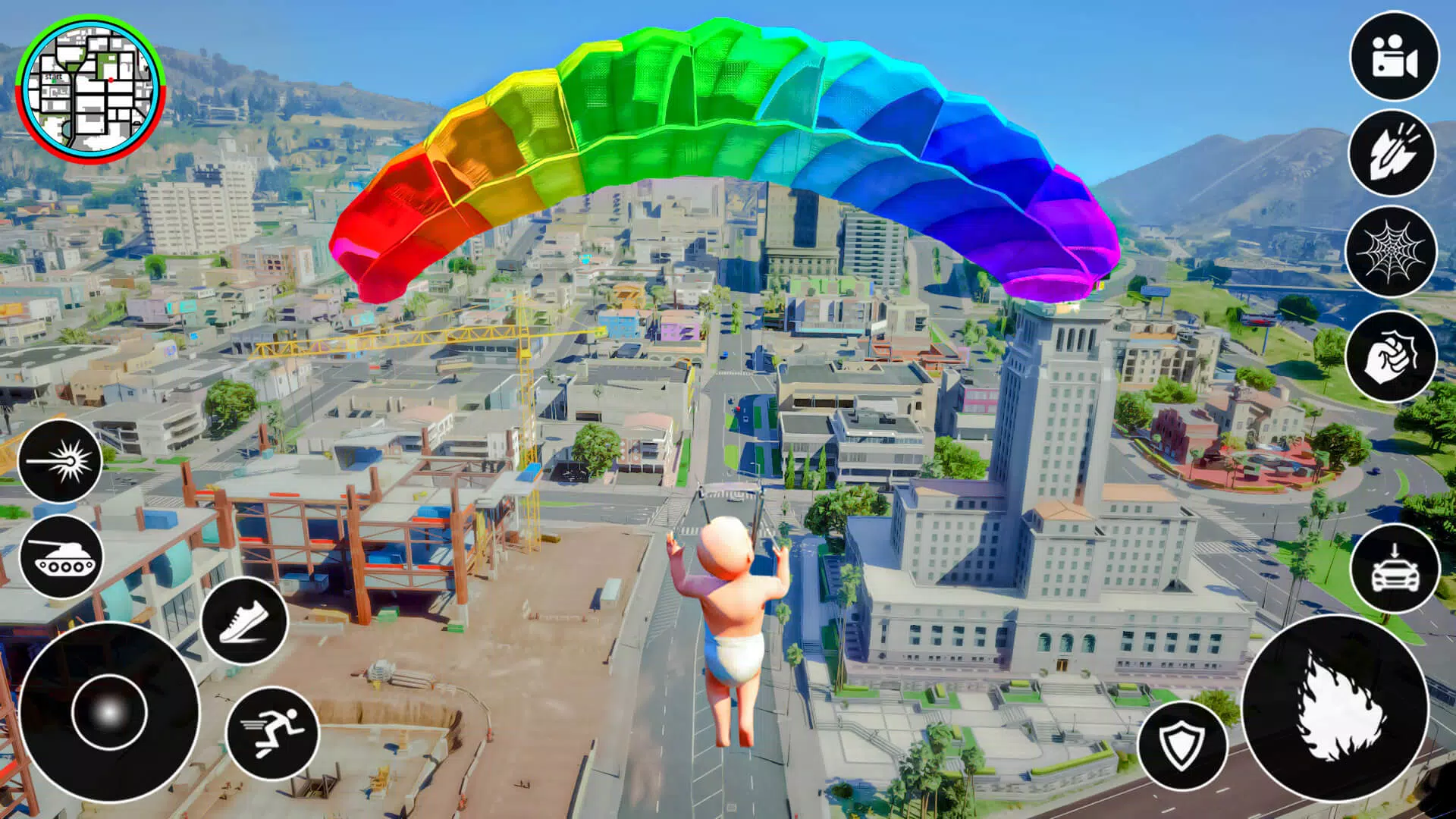 Baby Vice Town Spider Fighting for PC screenshot 3