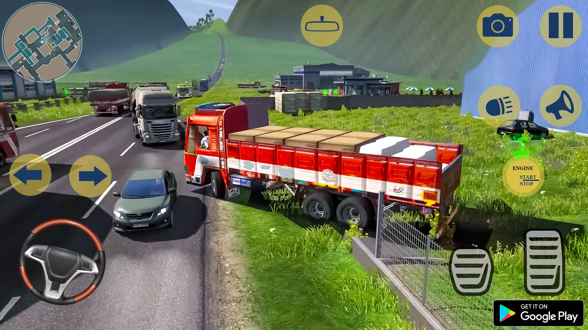 Indian Truck Cargo Truck Games for PC screenshot 2