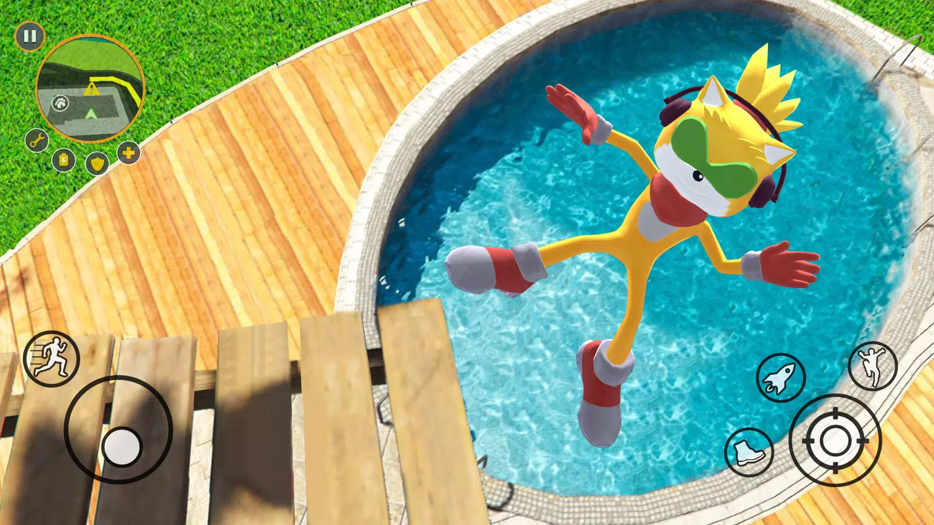 Super Hedgehog Rope Hero for PC screenshot 2