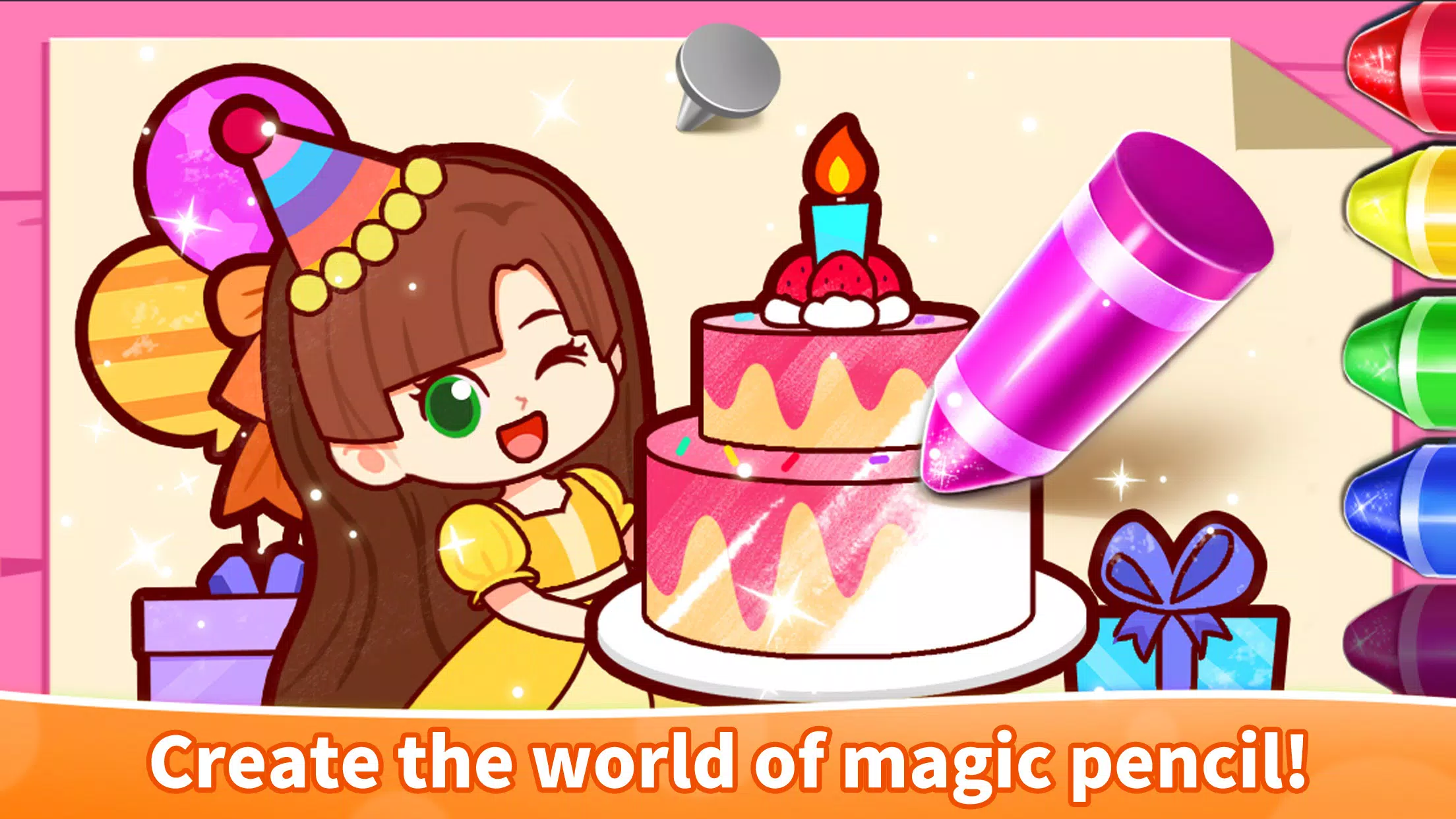 Baby Panda's Glow Doodle Game for PC screenshot 2