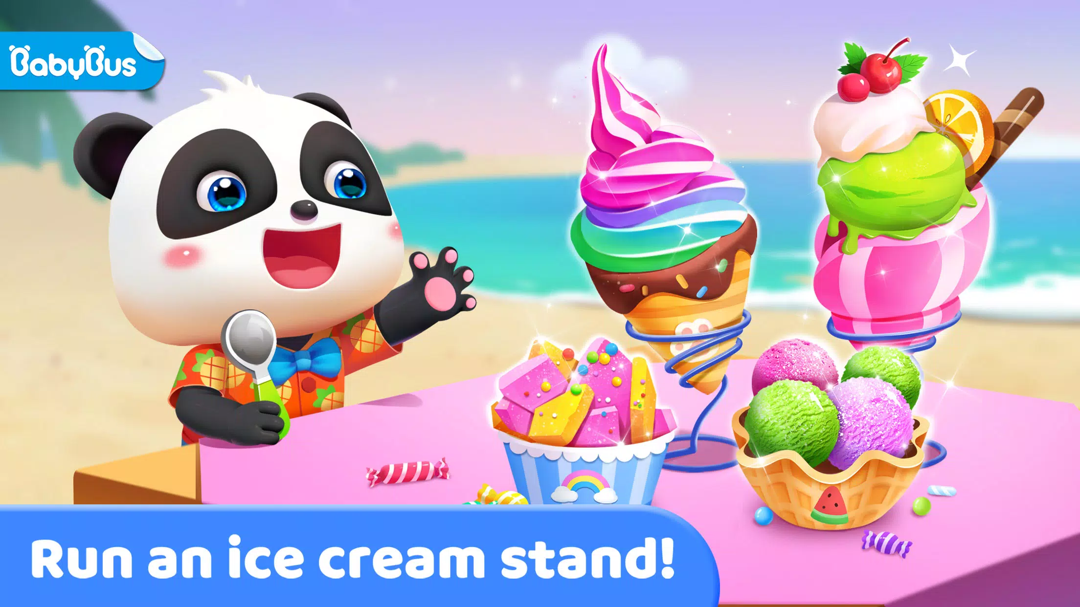 Little Panda's Ice Cream Stand for PC screenshot 1