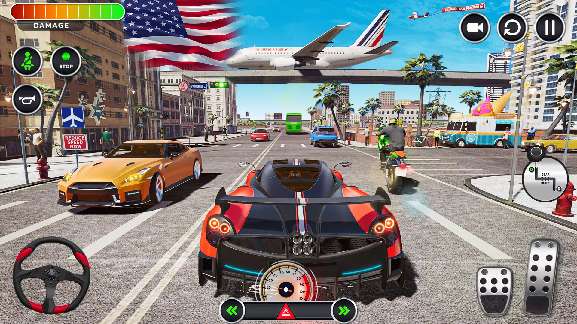 Car Games: City Driving School for PC screenshot 1