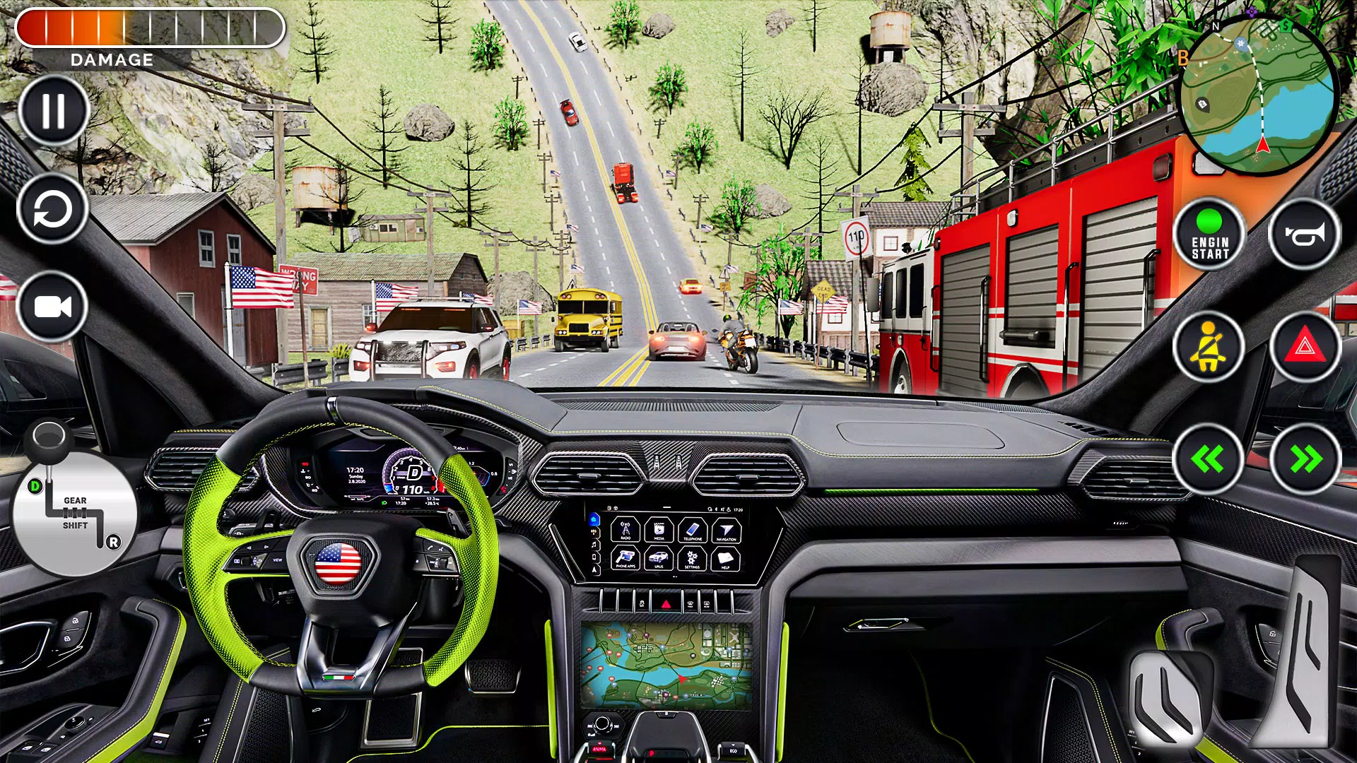 Car Games: City Driving School for PC screenshot 3