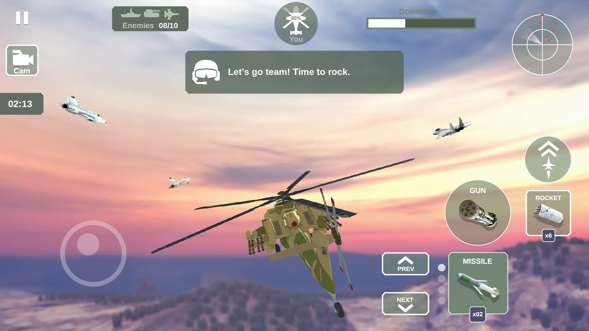 Helicopter Simulator: Warfare for PC screenshot 1