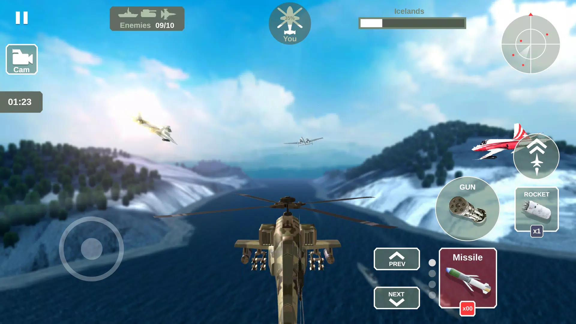 Helicopter Simulator: Warfare for PC screenshot 2
