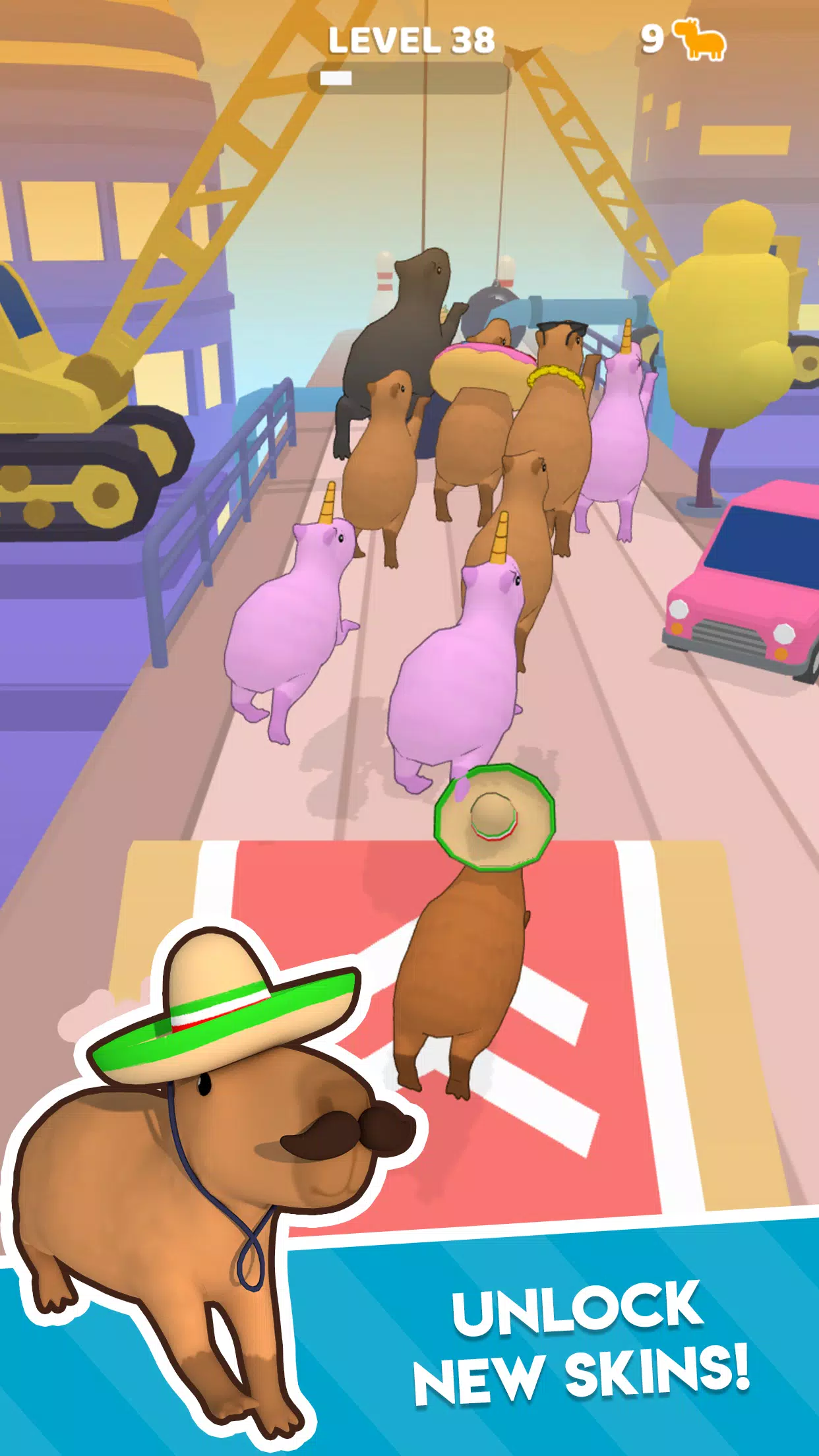 Capybara Rush for PC screenshot 3