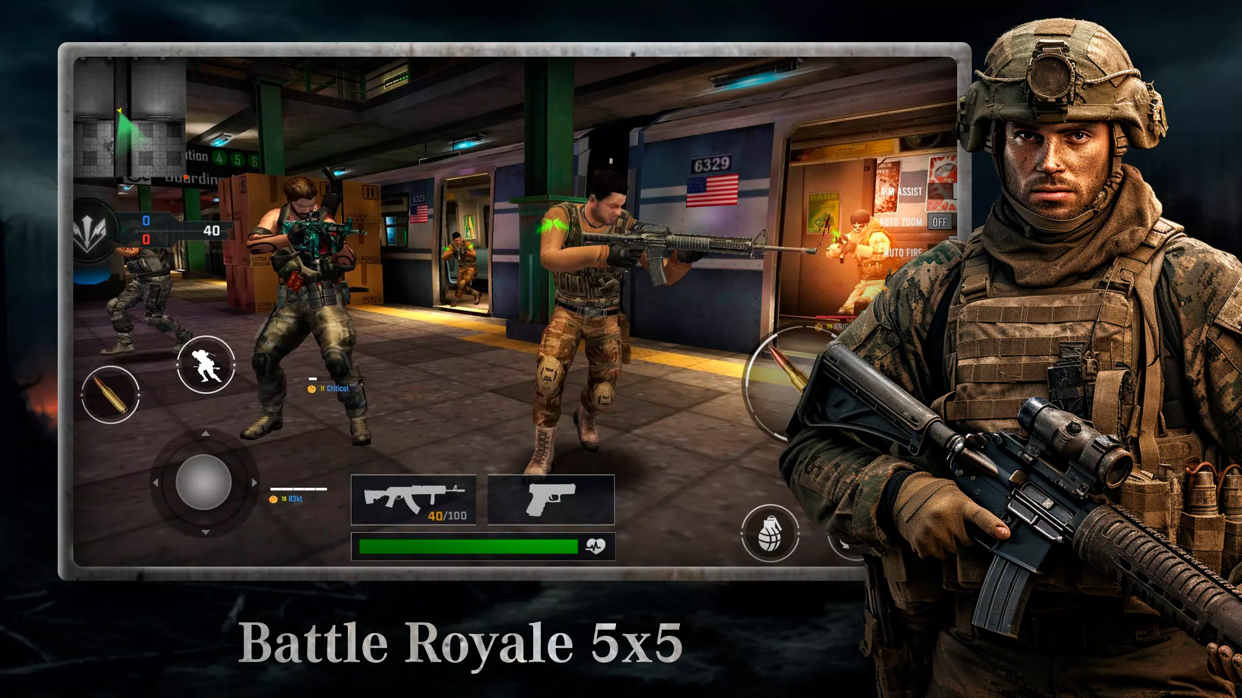 Elite War zone Game Battle PVP for PC screenshot 1