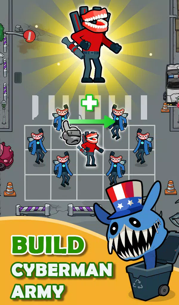 Merge War: Monster vs Cyberman for PC screenshot 3