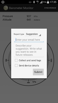 Barometer Monitor for PC screenshot 2