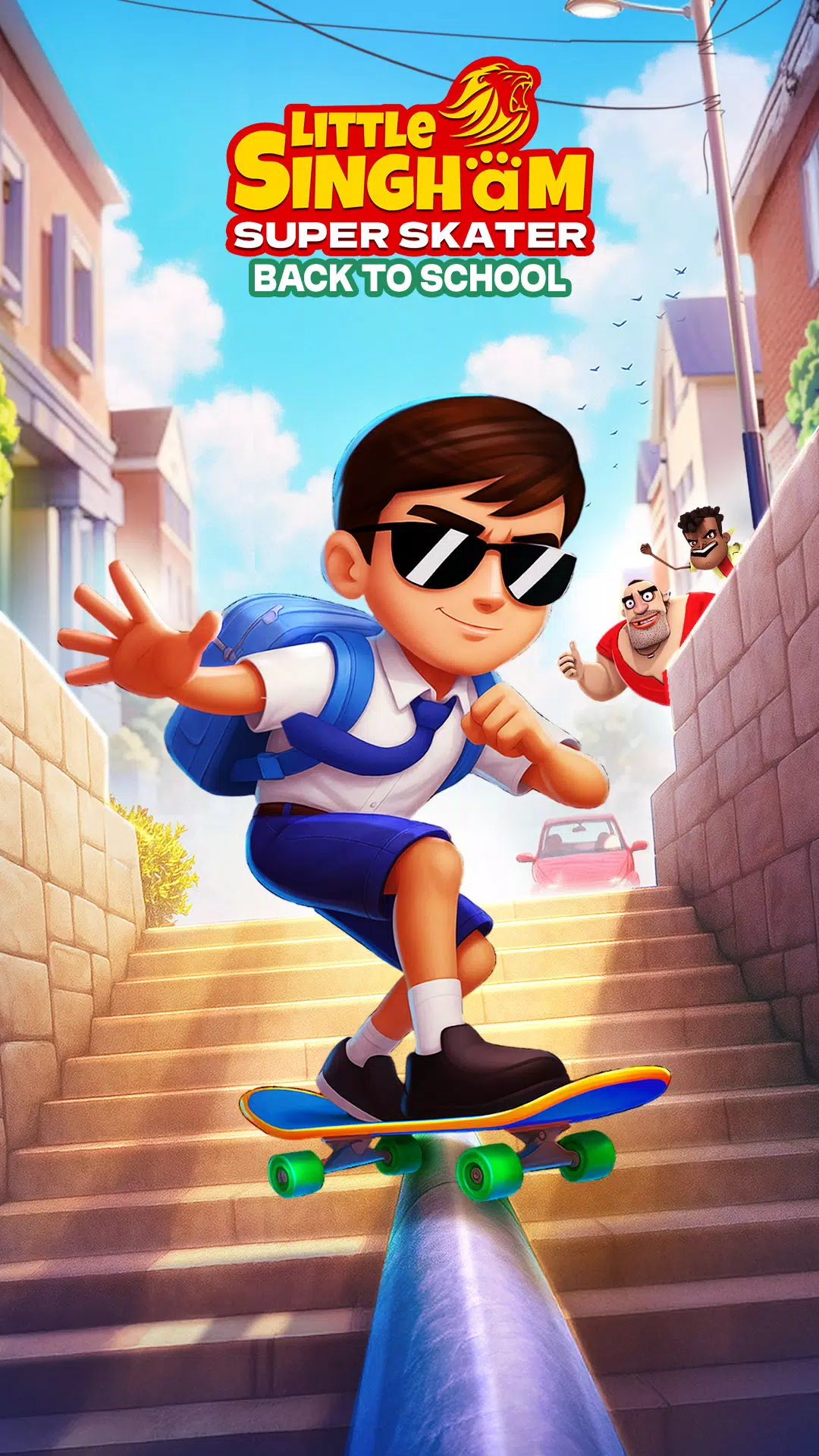Little Singham Super Skater for PC screenshot 1