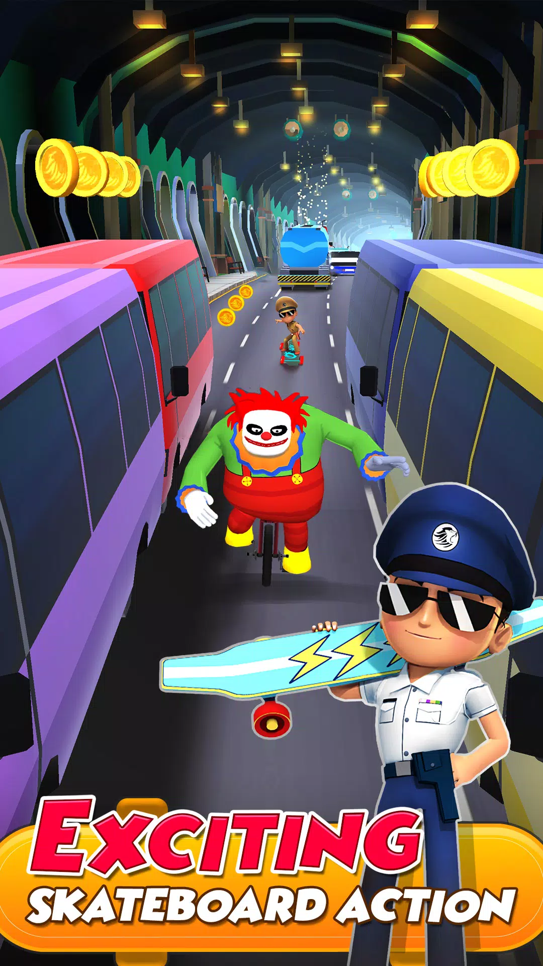 Little Singham Super Skater for PC screenshot 2