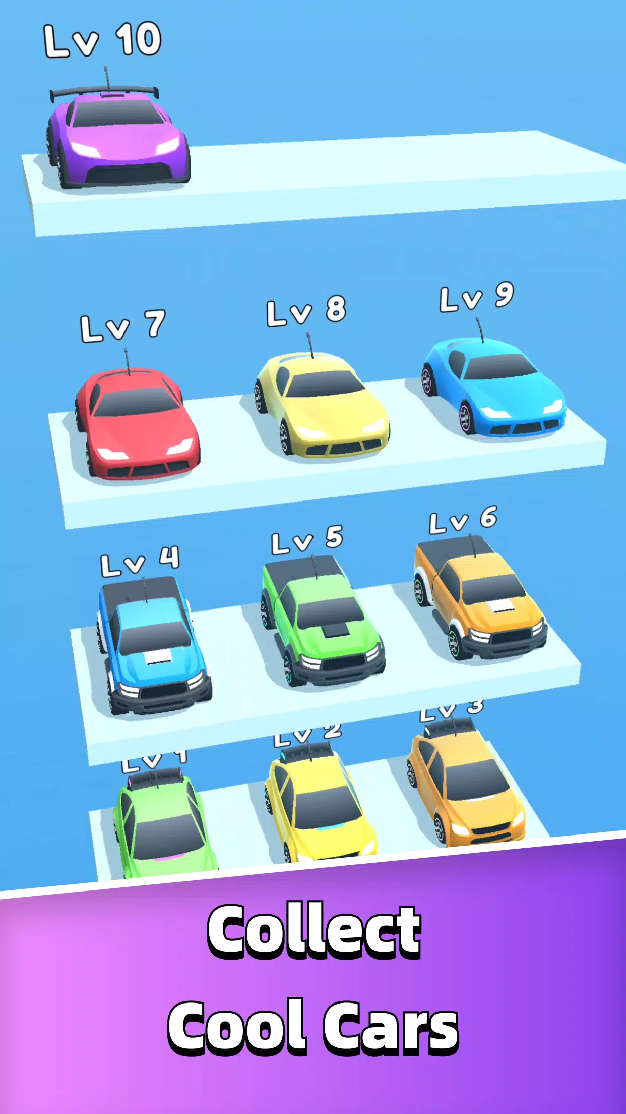 Merge Car Run for PC screenshot 3