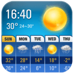 Daily weather forecast widget app for PC