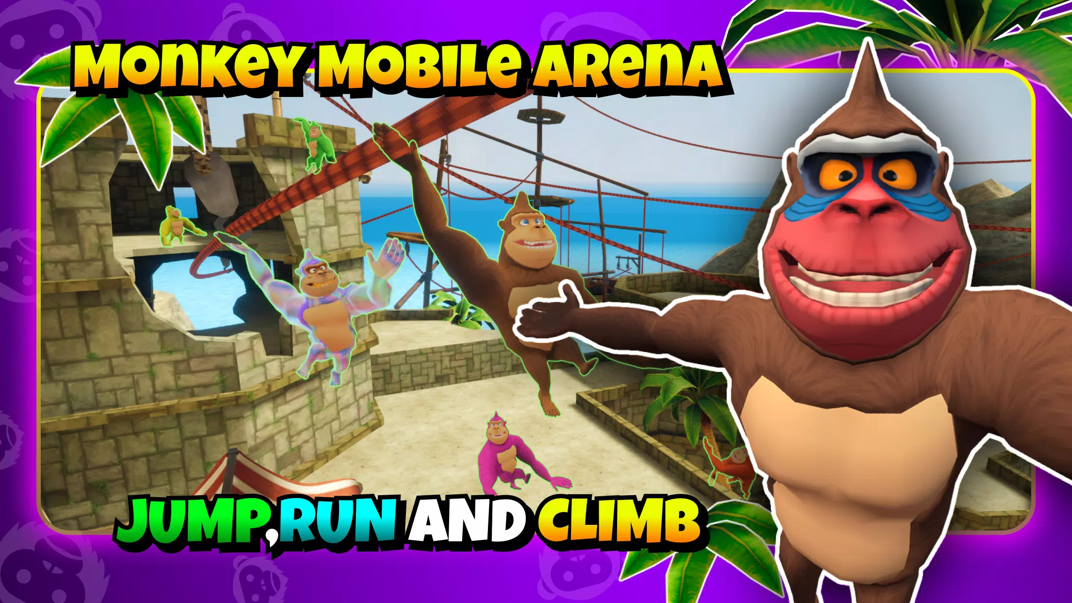 Monkey Mobile Arena for PC screenshot 1