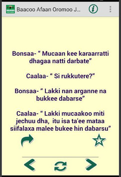 Baacoo Afaan Oromoo Jokes for PC screenshot 3